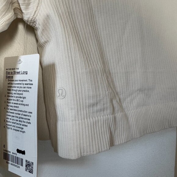 Lululemon Ebb to Street Long Sleeve - Picture 4 of 10